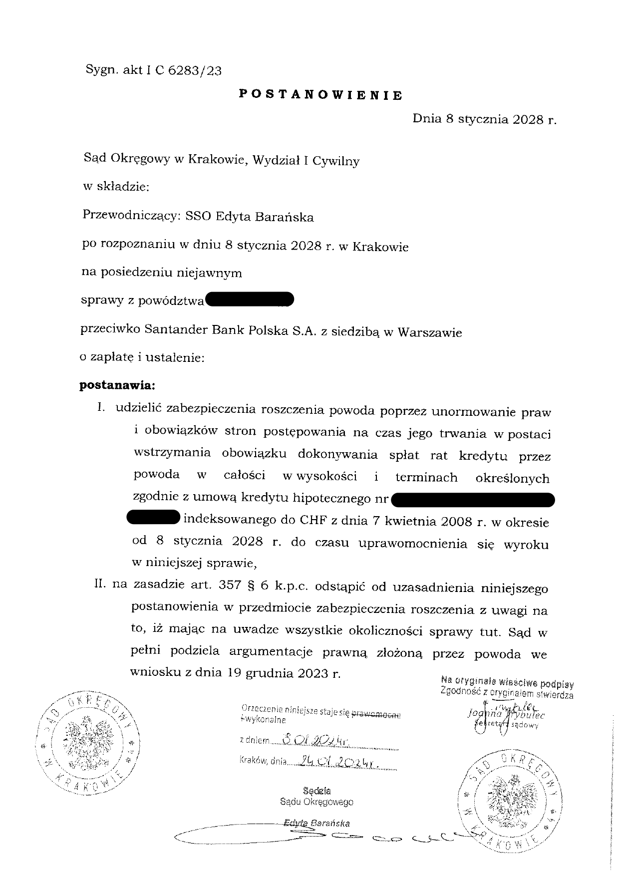 Postanowienie