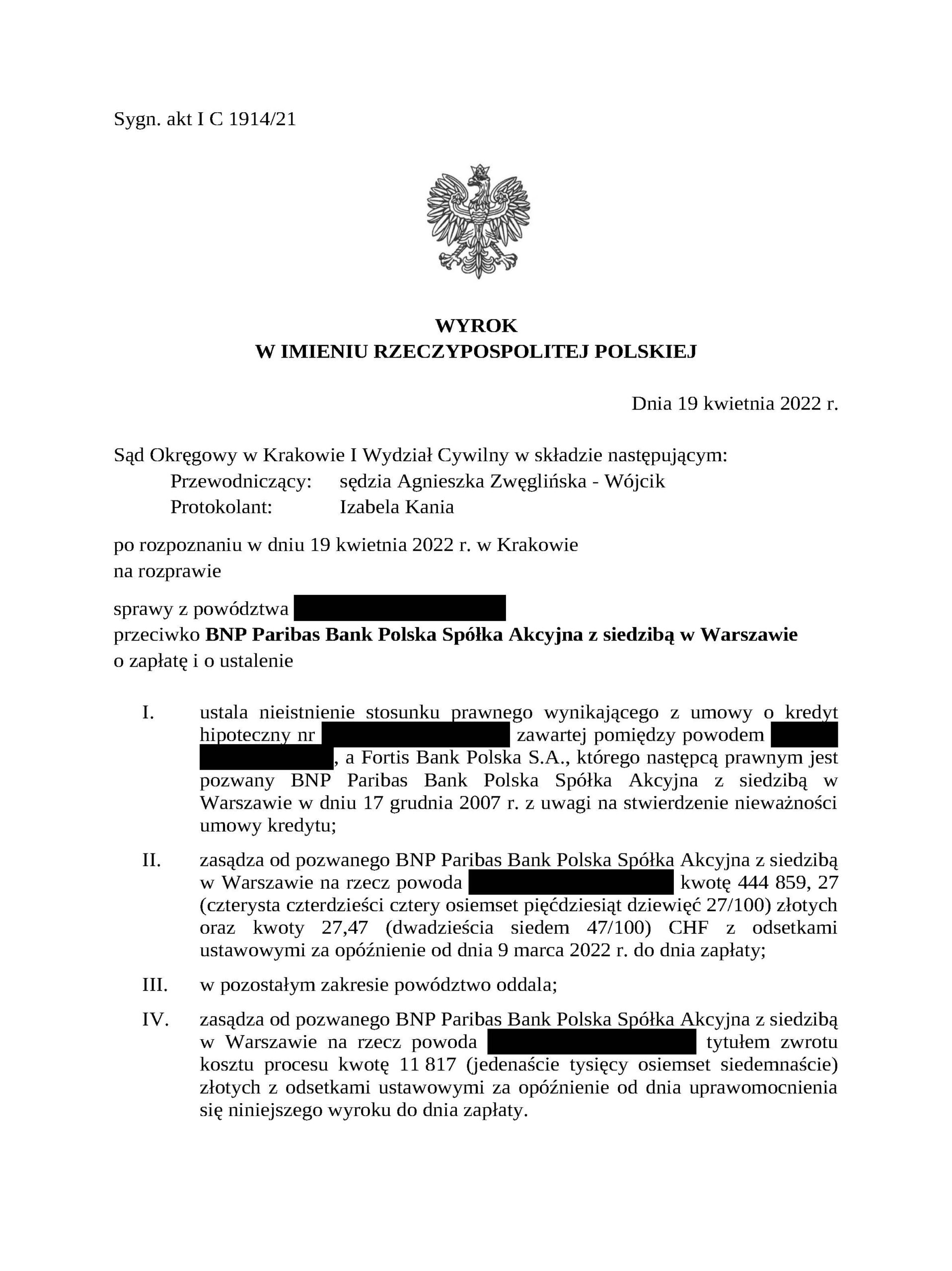 BNP Paribas Bank Polska S.A.